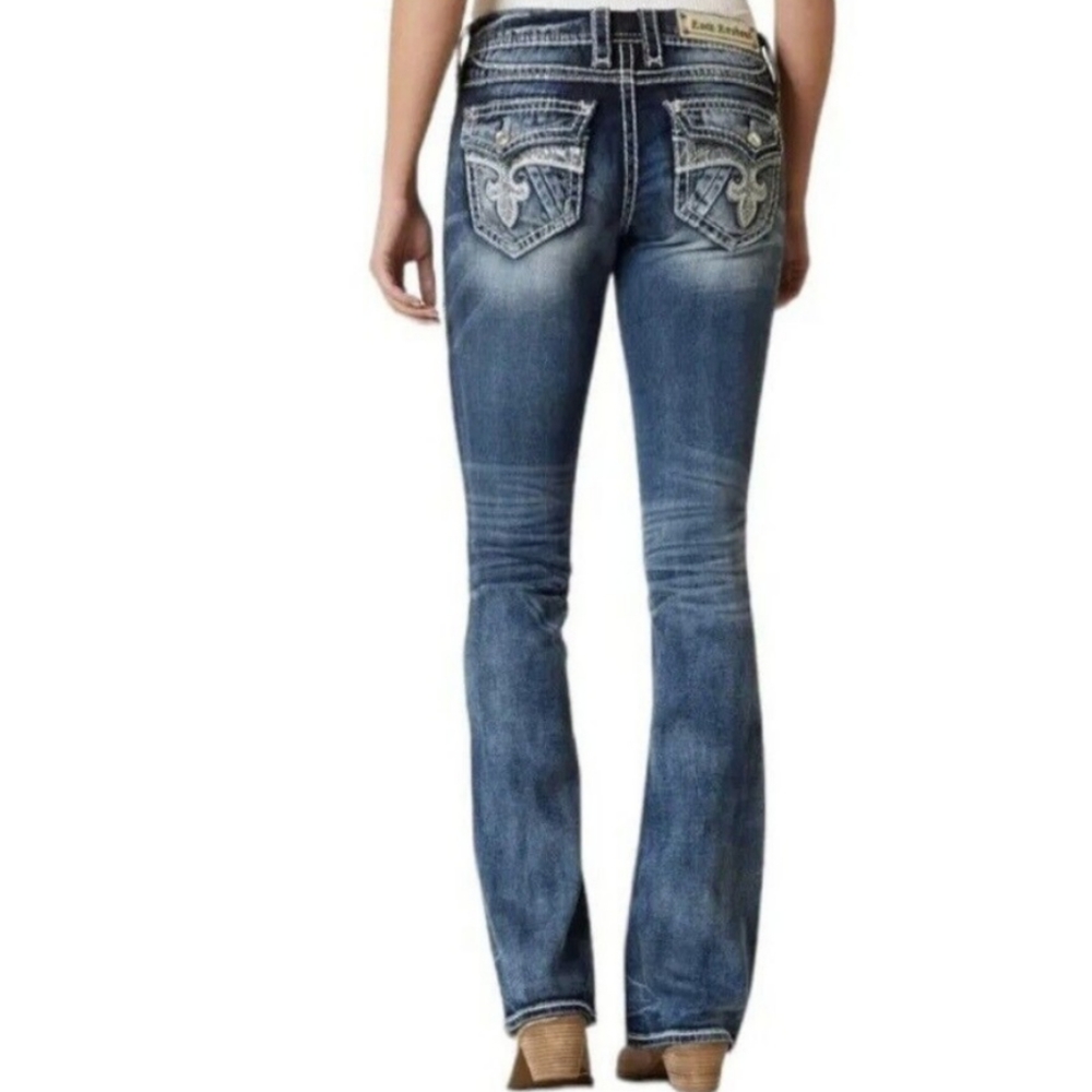 $40 or 2/$70 Rock Revival Kylie Bootcut Jeans The Buckle Size 25